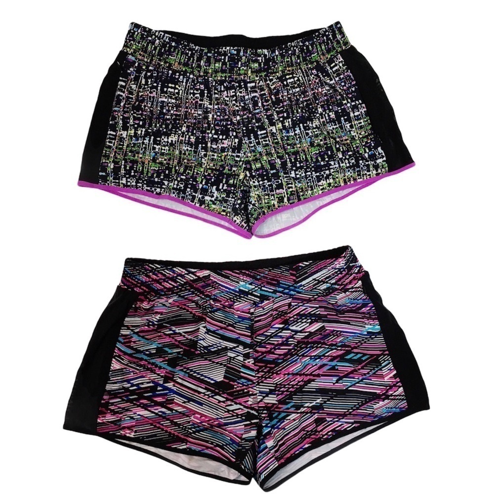 Fabletics Fallon Compression-Lined Running Shorts… - image 1